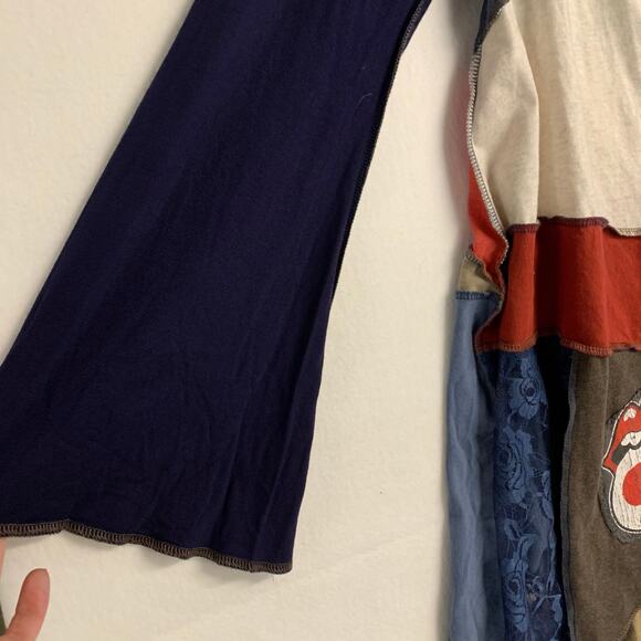 Styles Ever After Kim Vintage Original Designs Rollings Stones Union Jack Duster - Picture 10 of 11